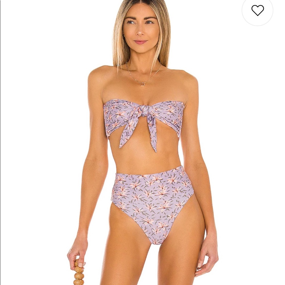 Acacia Baker Bikini Top in Lilly